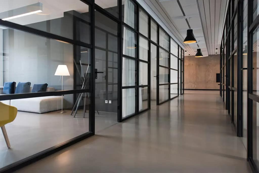 Modern workspace representing structured operating environments for strategy execution teams