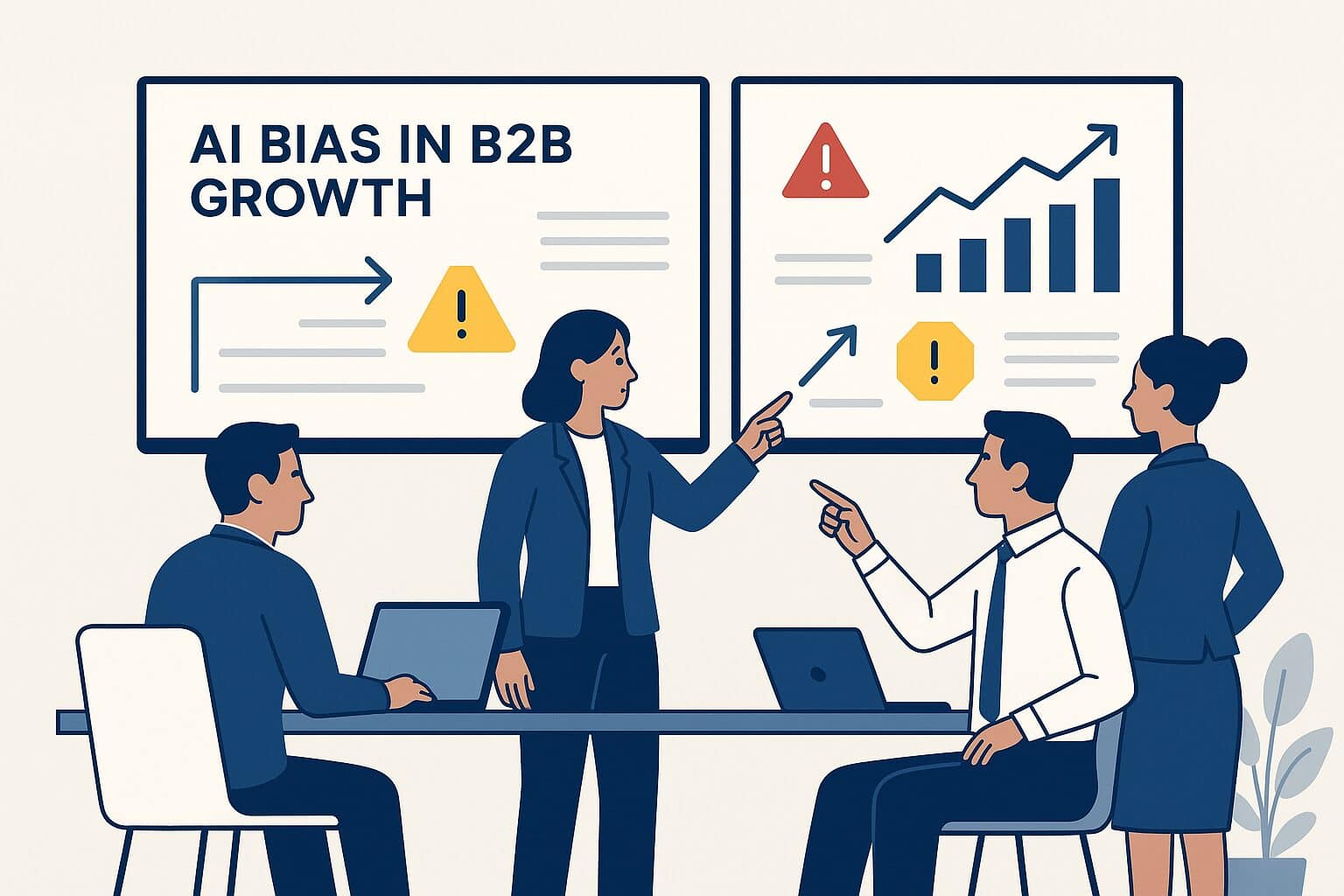 AI Bias in B2B Growth: A Framework for Executives